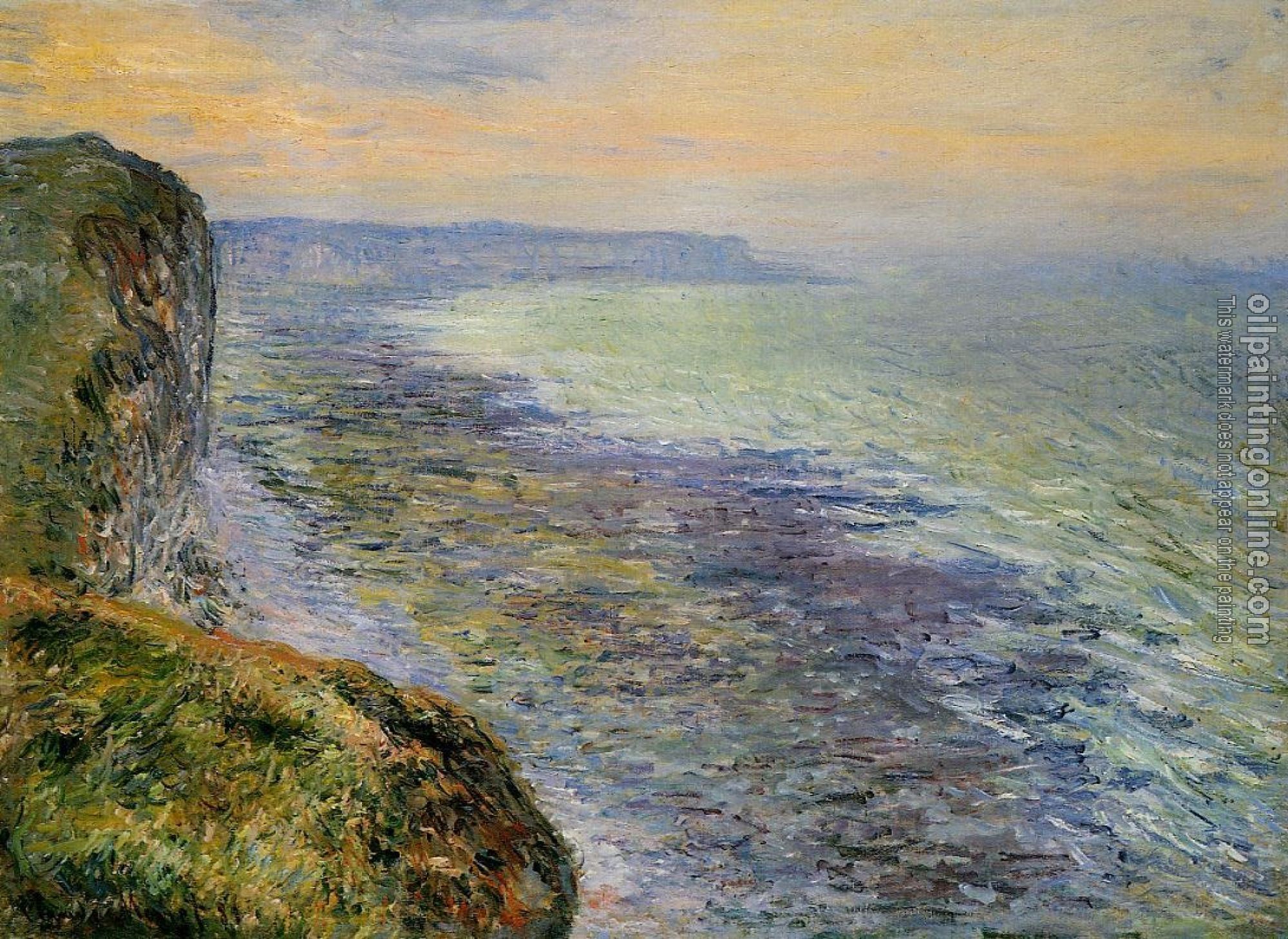 Monet, Claude Oscar - Seascape near Fecamp